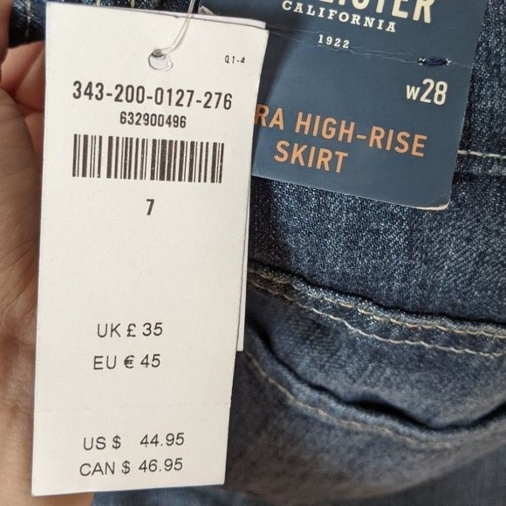 Hollister | Ultra HIgh-Rise Skirt NWT Sz 28 - Picture 8 of 10